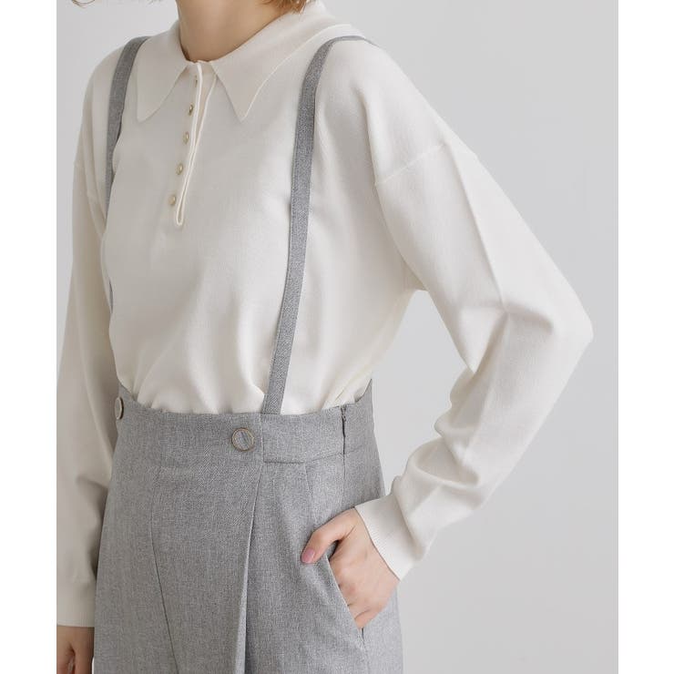 2WAYショルダーストラップワイドパンツ | grove | 詳細画像27 