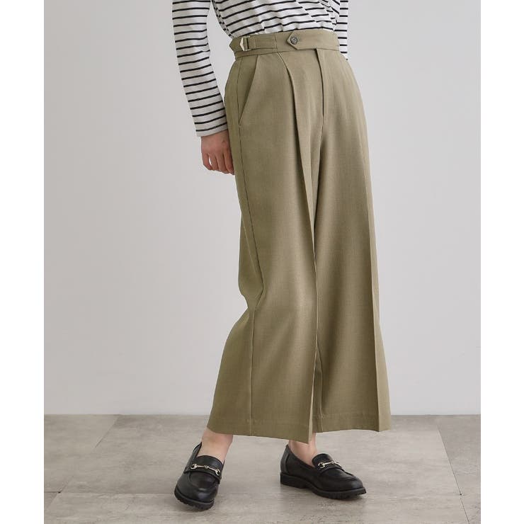 サイドバックルワイドパンツ | grove | 詳細画像6 