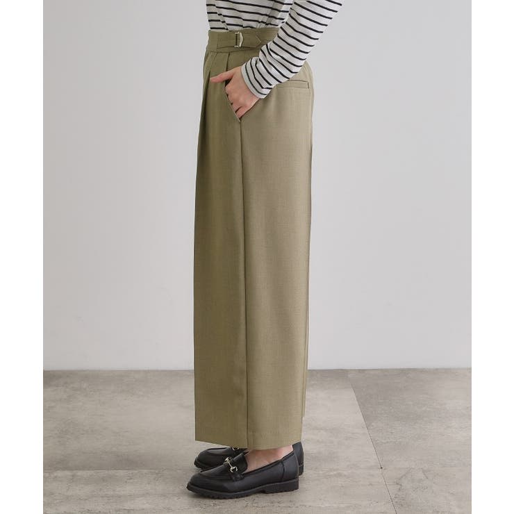 サイドバックルワイドパンツ | grove | 詳細画像15 