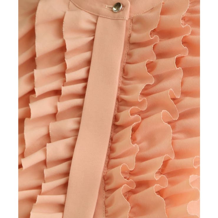 スパンビンテージフリルブラウス | grove | 詳細画像13 