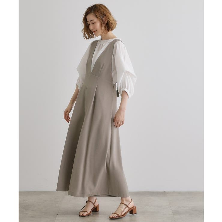 ラメストライプサロペット | grove | 詳細画像10 