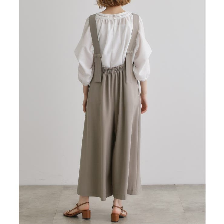 ラメストライプサロペット | grove | 詳細画像15 