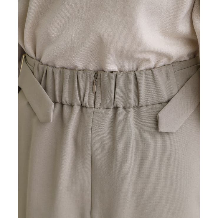 サイドベルトタックフレアスカート | grove | 詳細画像20 