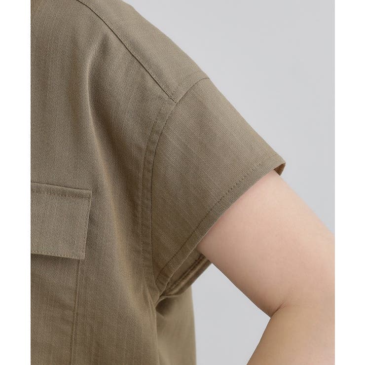 【品よく着こなす、大人のワークスタイル】ワークジャケット×ワンピースセット | grove | 詳細画像28 