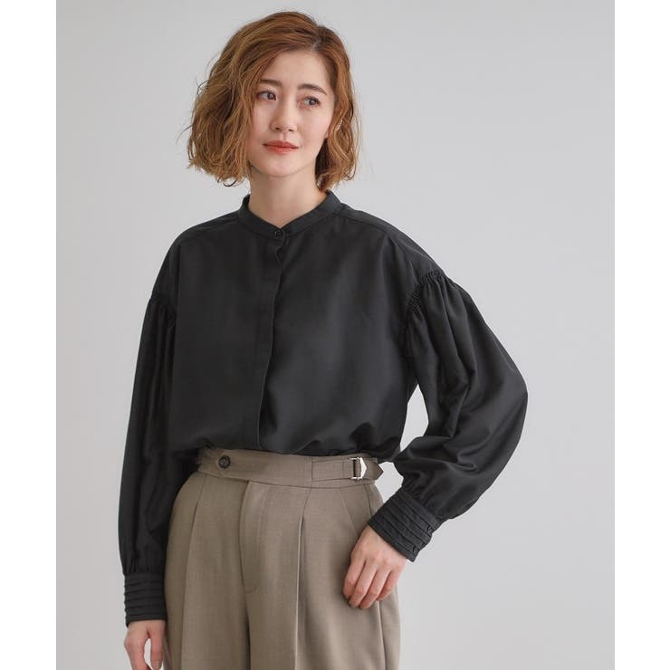 2WAYシアーボウタイブラウス | grove | 詳細画像11 