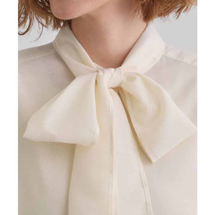 2WAYシアーボウタイブラウス | grove | 詳細画像18 