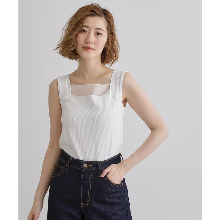 シアードッキングタンクトップ | grove | 詳細画像1 