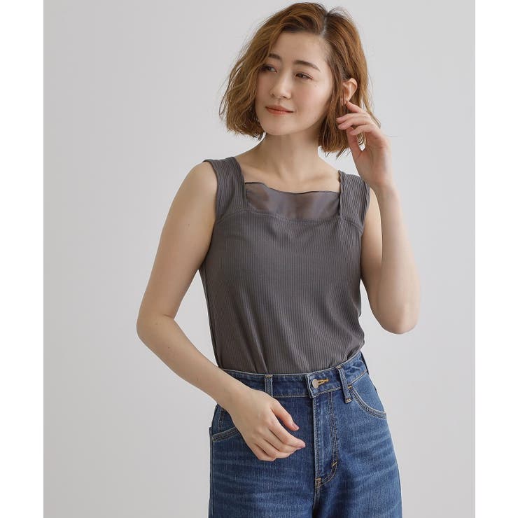 シアードッキングタンクトップ | grove | 詳細画像5 