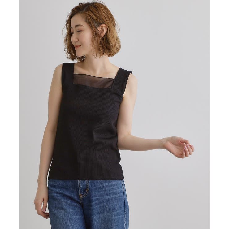 シアードッキングタンクトップ | grove | 詳細画像9 