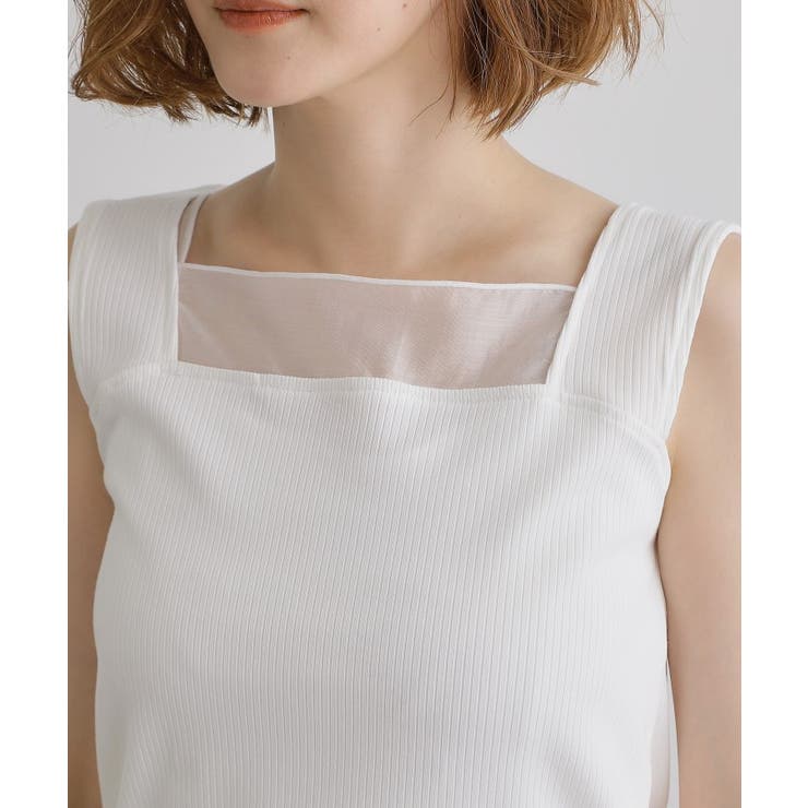 シアードッキングタンクトップ | grove | 詳細画像16 