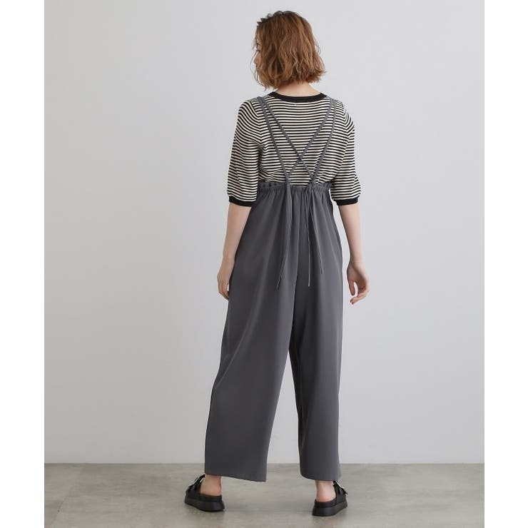 一枚でこなれる、大人のイージーサロペット | grove | 詳細画像4 