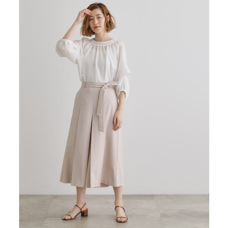 サッシュベルトスカートライクパンツ | grove | 詳細画像6 