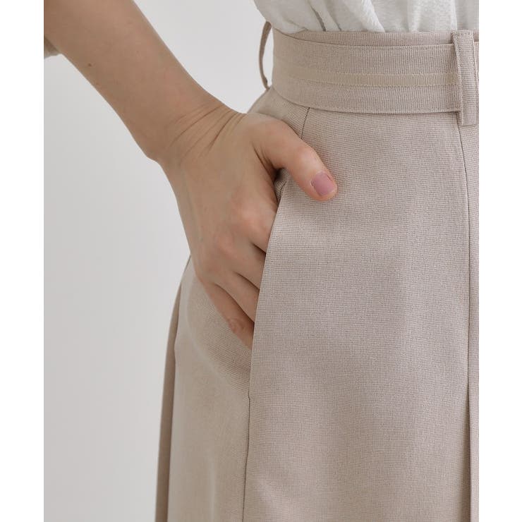 サッシュベルトスカートライクパンツ | grove | 詳細画像18 