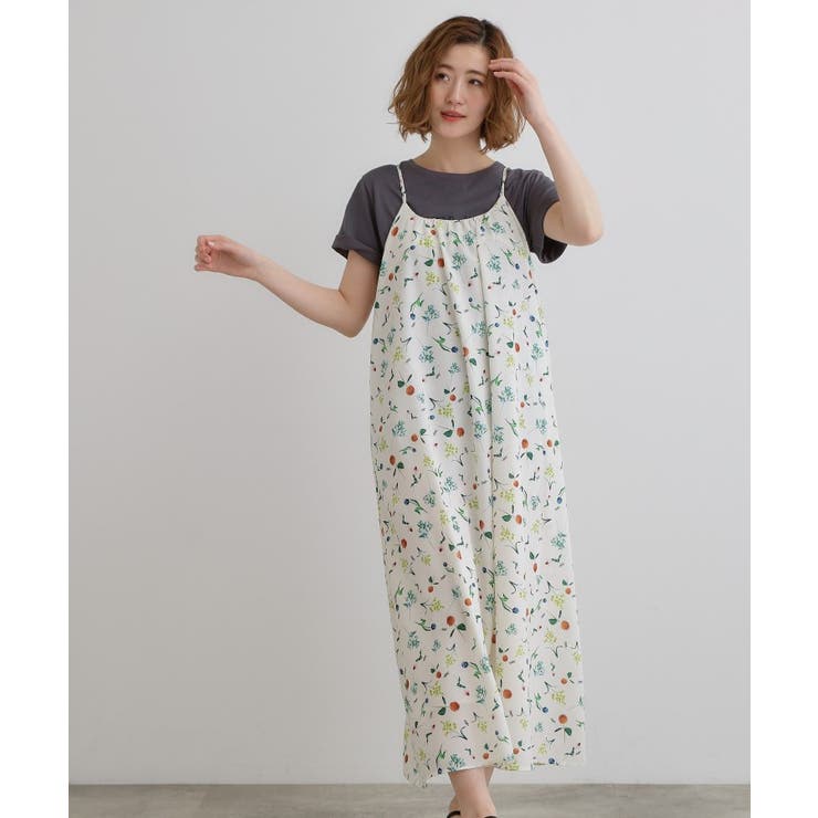 オフホワイト(103) | 【コラボITEM】DILIGENCE PARLOUR キャミワンピース | grove