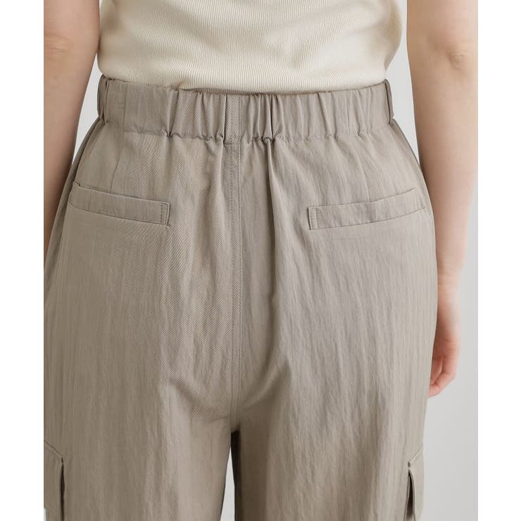 【ひんやり】2WAYツイルカーゴパンツ | grove | 詳細画像25 