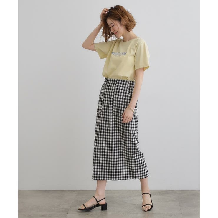 楽ちんときれいを両立 ハイパーナロースカート | grove | 詳細画像7 