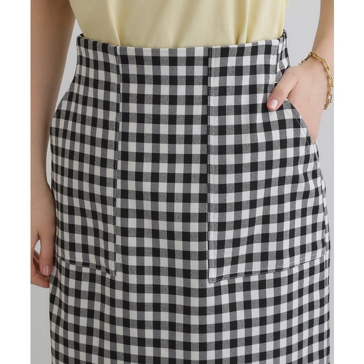 楽ちんときれいを両立 ハイパーナロースカート | grove | 詳細画像17 