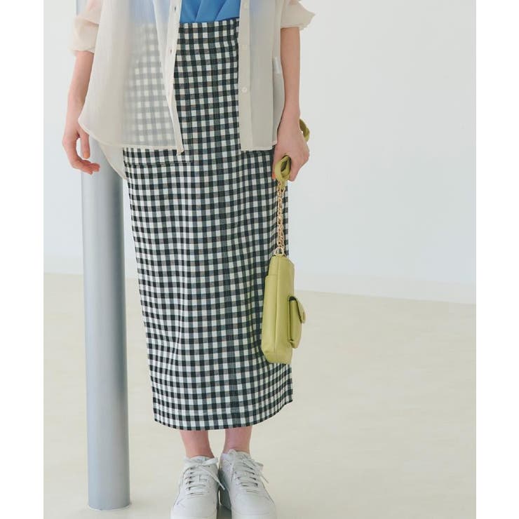 ブラックギンガム(219) | 楽ちんときれいを両立 ハイパーナロースカート | grove