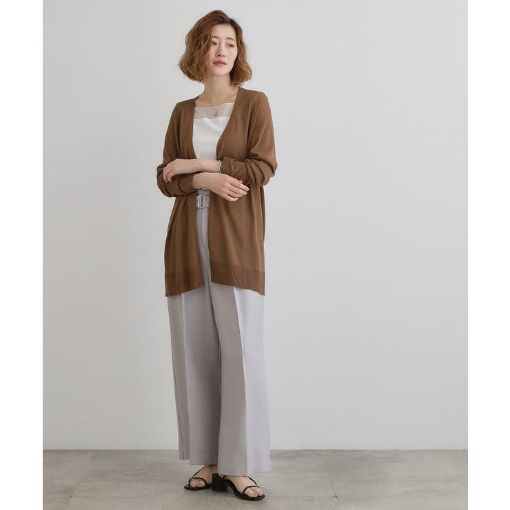 【接触冷感/UVカットetc】夏に嬉しい機能付き！ベーシックロングカーディガン | grove | 詳細画像15 