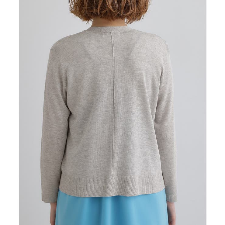 【接触冷感 UVカットetc】夏に嬉しい機能付き！ベーシックショートカーディガン | grove | 詳細画像23 