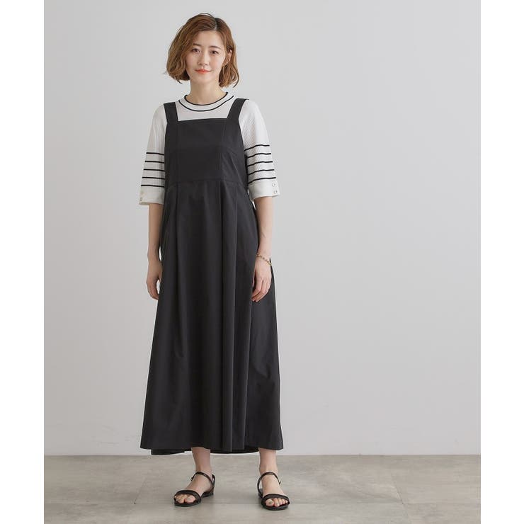 【雑誌掲載】シルエットが映える洗練ジャンパードレス | grove | 詳細画像3 