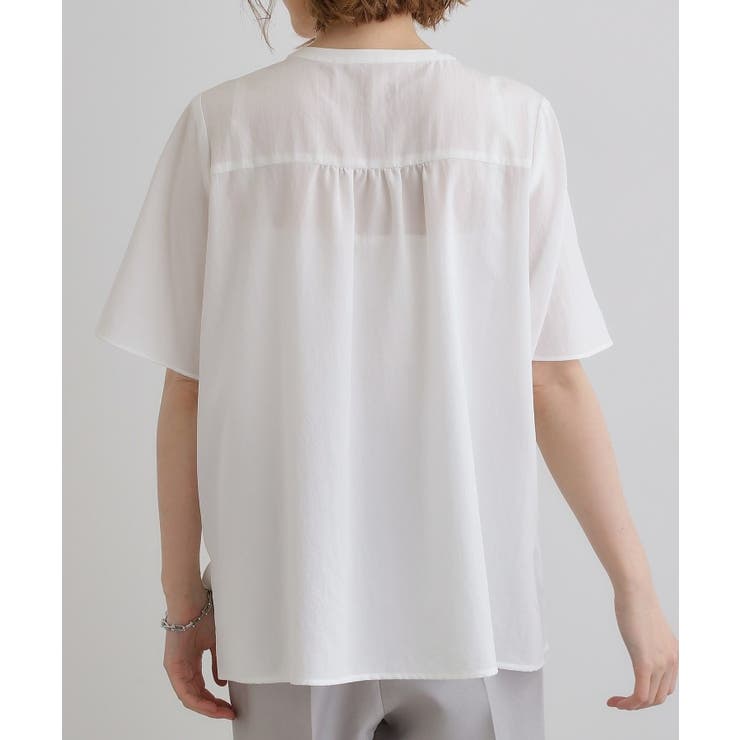 甘さを抑えた大人のラッフルフリルブラウス | grove | 詳細画像16 