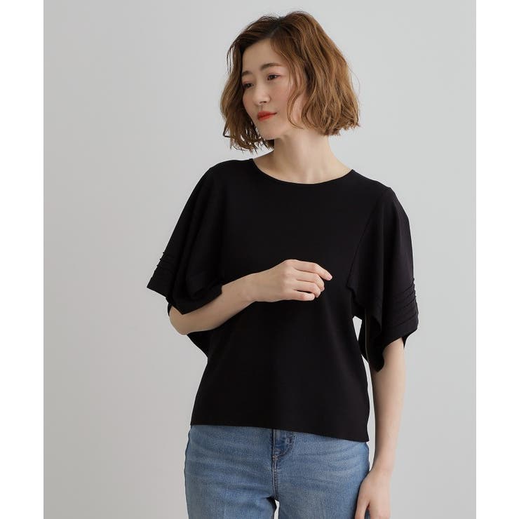 ハンカチスリーブニットプルオーバー | grove | 詳細画像6 