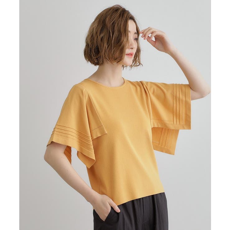 ハンカチスリーブニットプルオーバー | grove | 詳細画像11 