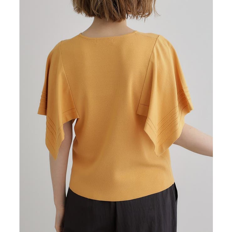 ハンカチスリーブニットプルオーバー | grove | 詳細画像20 