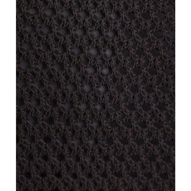 ワイドスリーブメッシュカーディガン | grove | 詳細画像8 