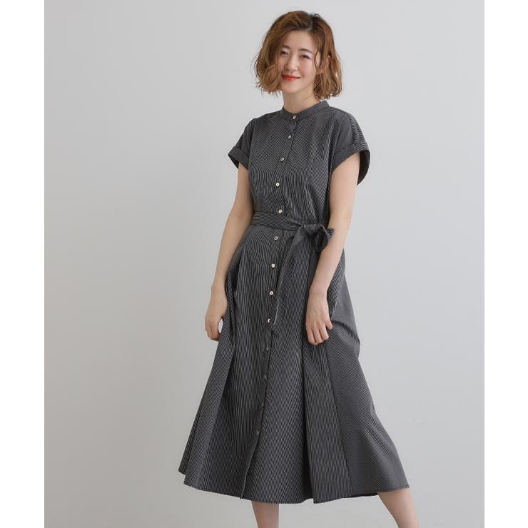 ストライプ(319) | 【UVカット・洗濯機OK】アクティブも綺麗も叶うワンピース | grove