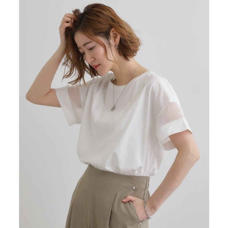 【UVカット・接触冷感】シアードッキングTシャツ | grove | 詳細画像1 