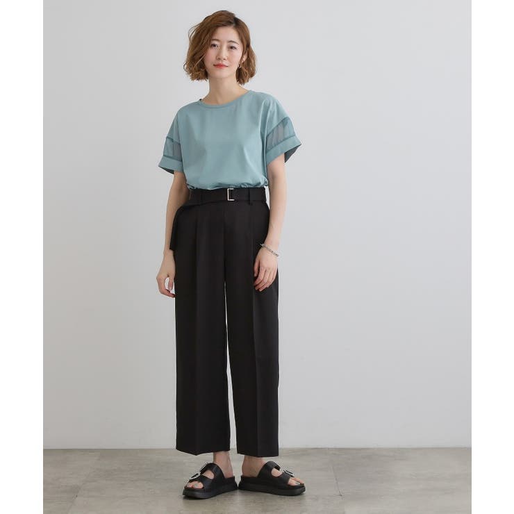 【UVカット・接触冷感】シアードッキングTシャツ | grove | 詳細画像17 