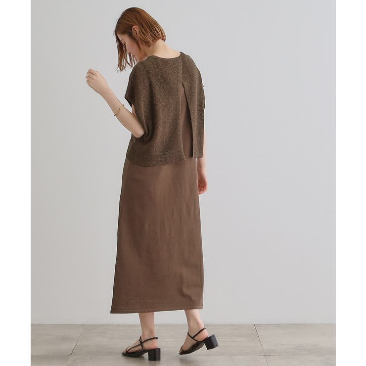 ラメベスト×ニットワンピースSET | grove | 詳細画像11 