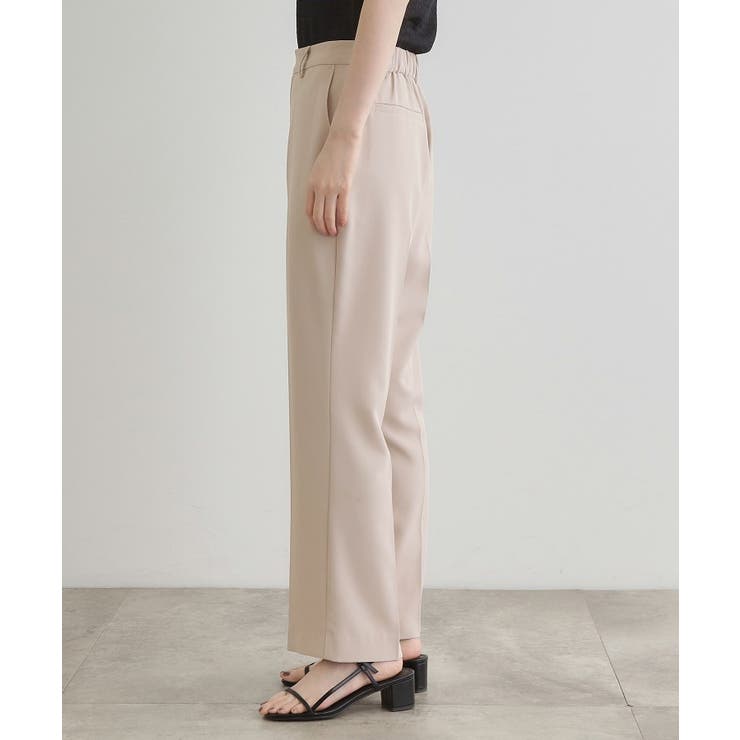 ひんやり、すらり。夏の美シルエット ドレープストレートパンツ | grove | 詳細画像14 