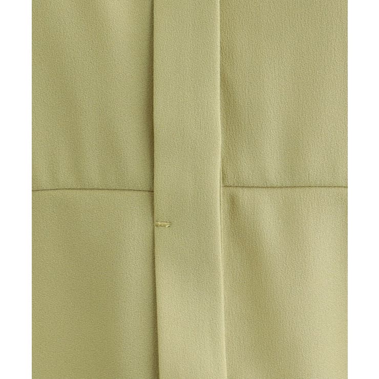 きちんと感もこなれ感も1枚で叶う 優秀ペプラムシャツブラウス | grove | 詳細画像4 