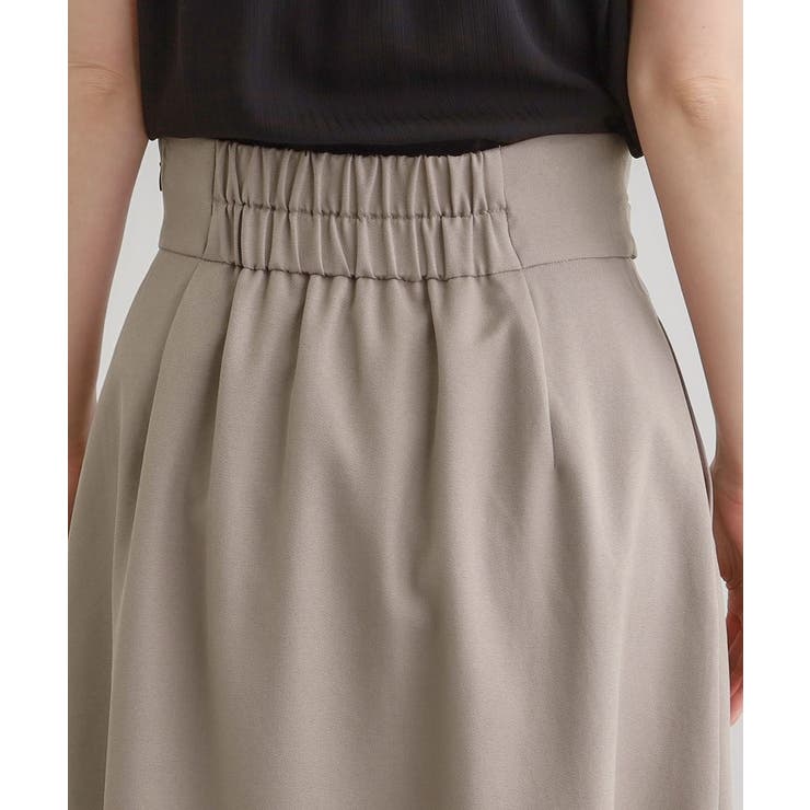 エレガントに着こなすラップ風タックスカート | grove | 詳細画像18 