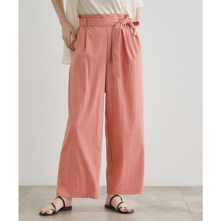 【晴れの日も雨の日も】撥水イージーワイドパンツ | grove | 詳細画像11 