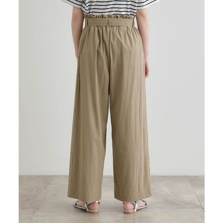 【晴れの日も雨の日も】撥水イージーワイドパンツ | grove | 詳細画像17 