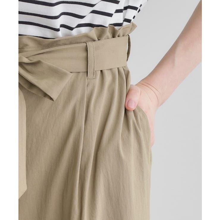 【晴れの日も雨の日も】撥水イージーワイドパンツ | grove | 詳細画像20 