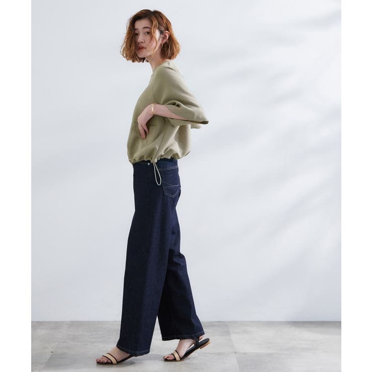 透け感と立体感で魅せる、大人の夏のメッシュワイドスリーブジャケット | grove | 詳細画像7 