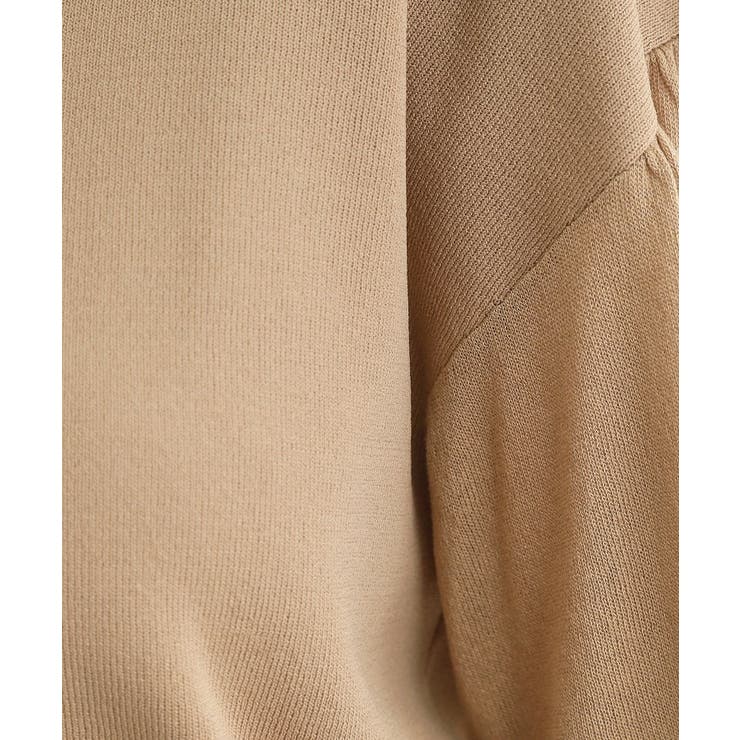 【嬉しい機能付き】やわらかドライタッチシアーフレアスリーブニット | grove | 詳細画像16 