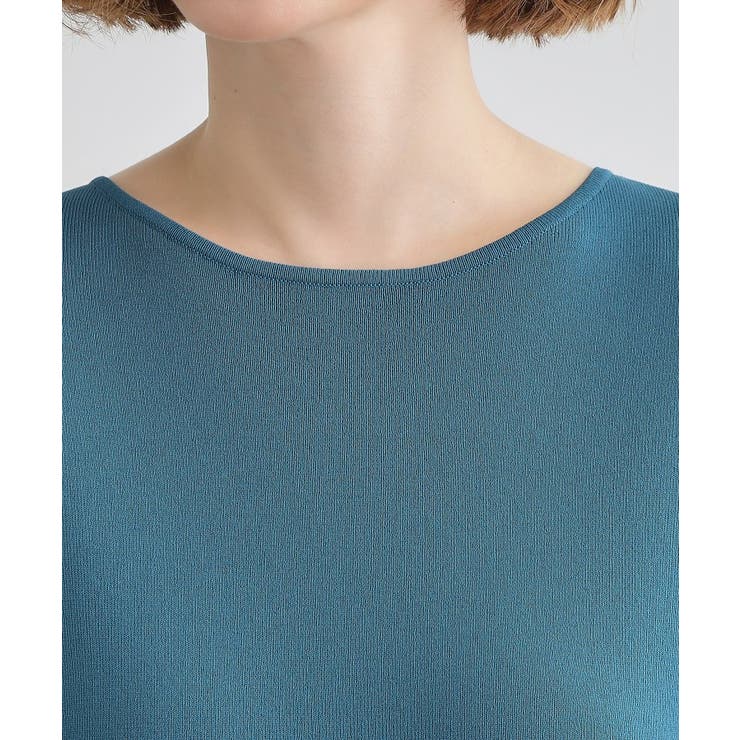 【嬉しい機能付き】やわらかドライタッチフレンチスリーブニット | grove | 詳細画像34 