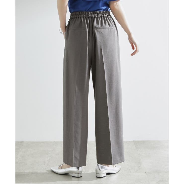 【洗える/美脚ラインキープ】ワイドパンツ | grove | 詳細画像19 