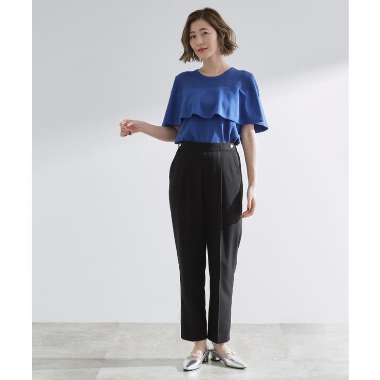 【洗える/美脚ラインキープ】テーパードパンツ | grove | 詳細画像7 