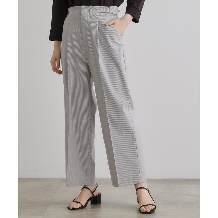 【接触冷感】ハイパーストレッチワイドパンツ | grove | 詳細画像9 