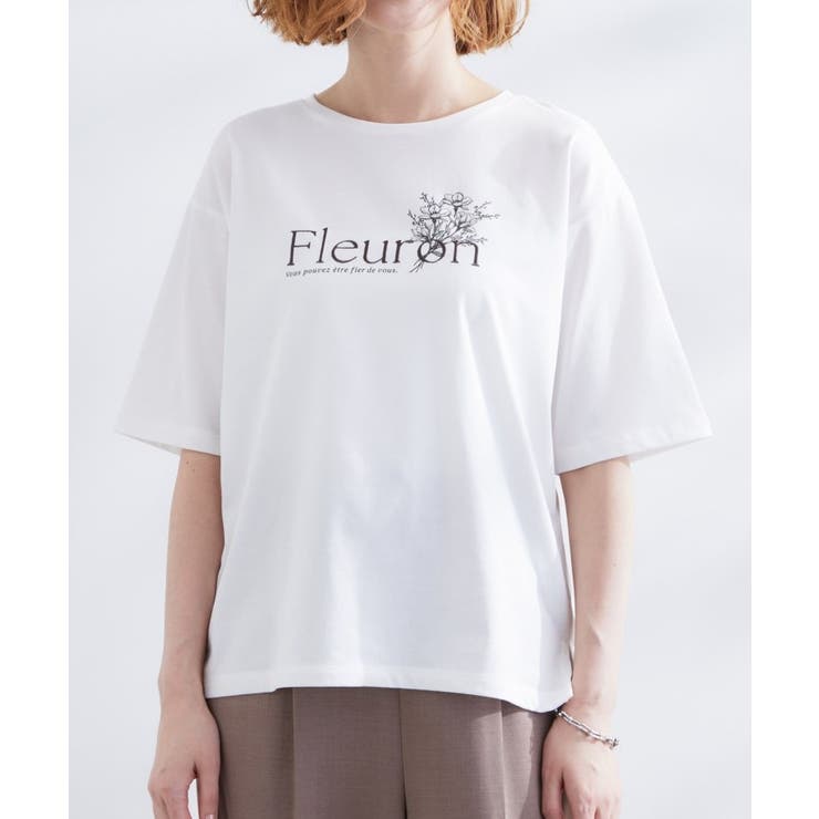 【UVカット/二の腕カバー】ハーフスリーブロゴTシャツ | grove | 詳細画像17 