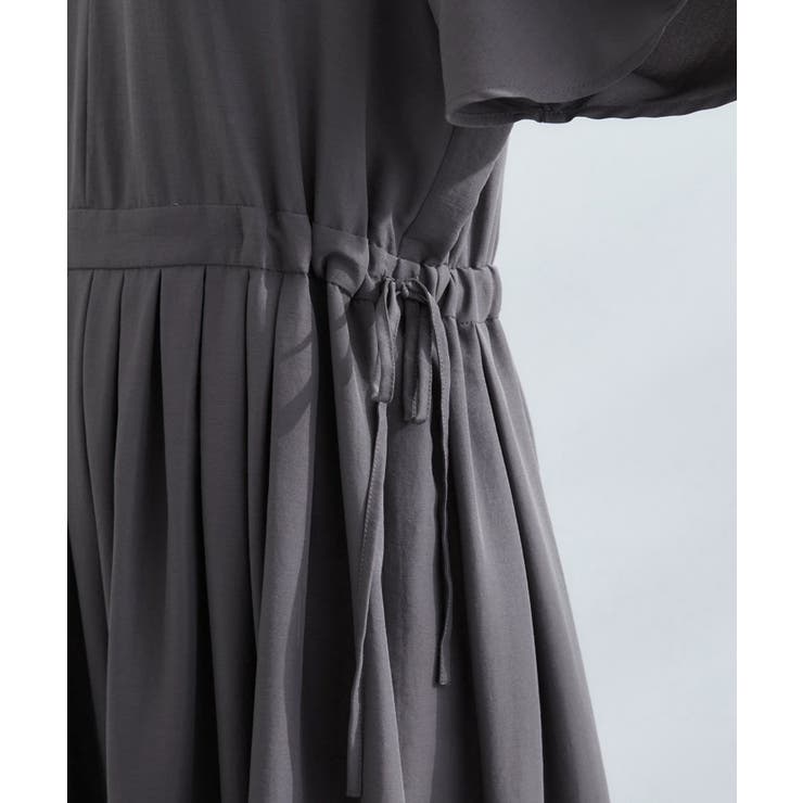 【晴れの日も雨の日も】撥水エアリーフレアスリーブワンピース | grove | 詳細画像19 