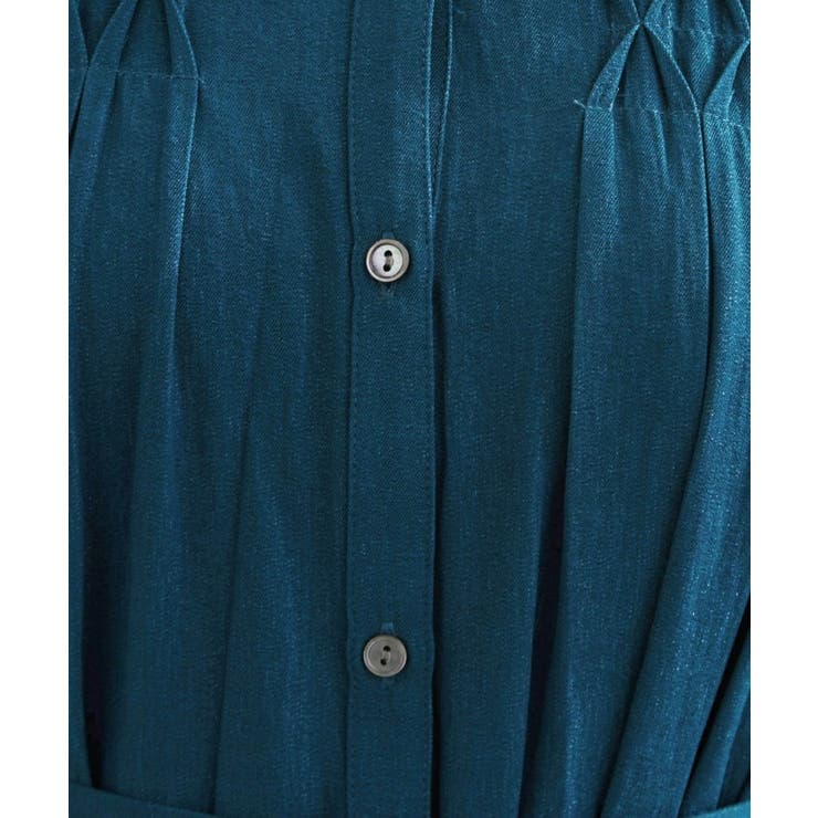 シャンブレースモッキングワンピース | grove | 詳細画像13 