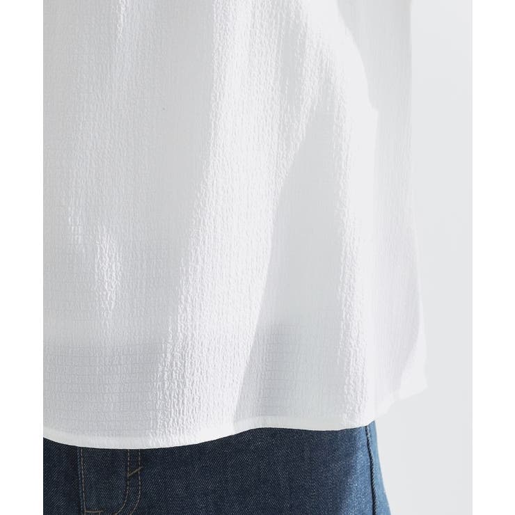 【2点SET/お洒落見え/体型カバー】ツイード調キャミ×ブラウスセット | grove | 詳細画像29 